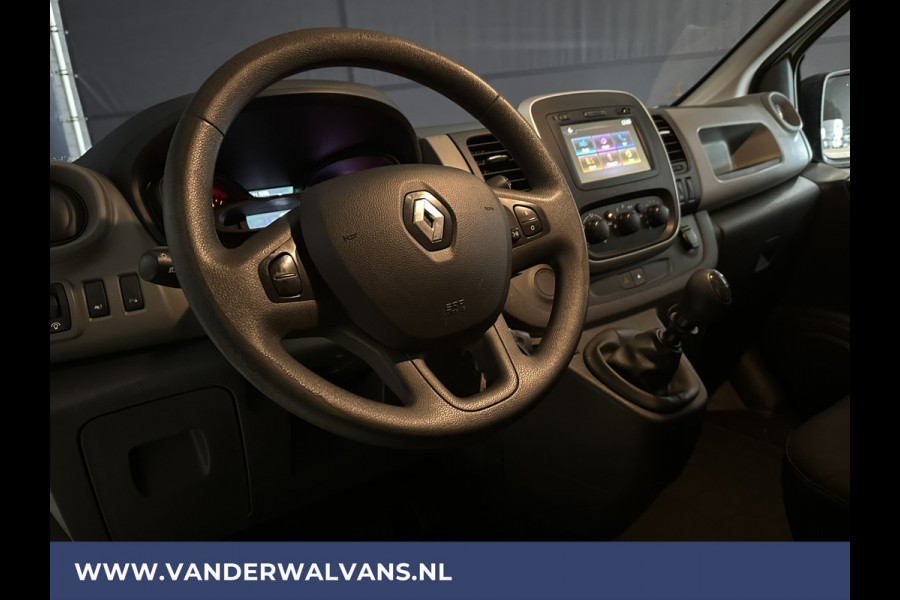 Renault Trafic 1.6 dCi 122pk L1H1 Euro6 Airco | 2x zijdeur | Navigatie | Cruisecontrol Parkeersensoren, Dakdragers, Bijrijdersbank