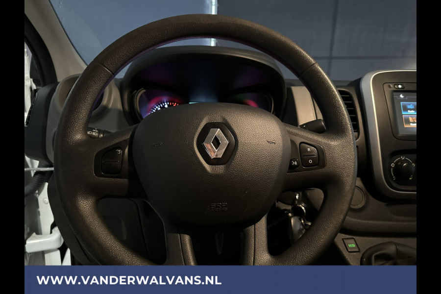 Renault Trafic 1.6 dCi 122pk L1H1 Euro6 Airco | 2x zijdeur | Navigatie | Cruisecontrol Parkeersensoren, Dakdragers, Bijrijdersbank