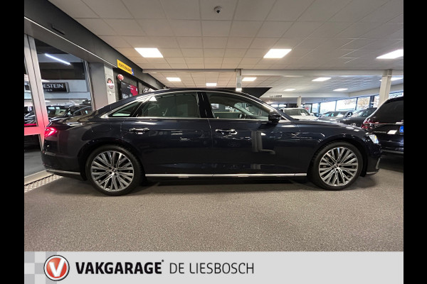 Audi A8 55 TFSI quattro / Leder / Navigatie / 20inch / B&O / stoel verwarming voor + achter.