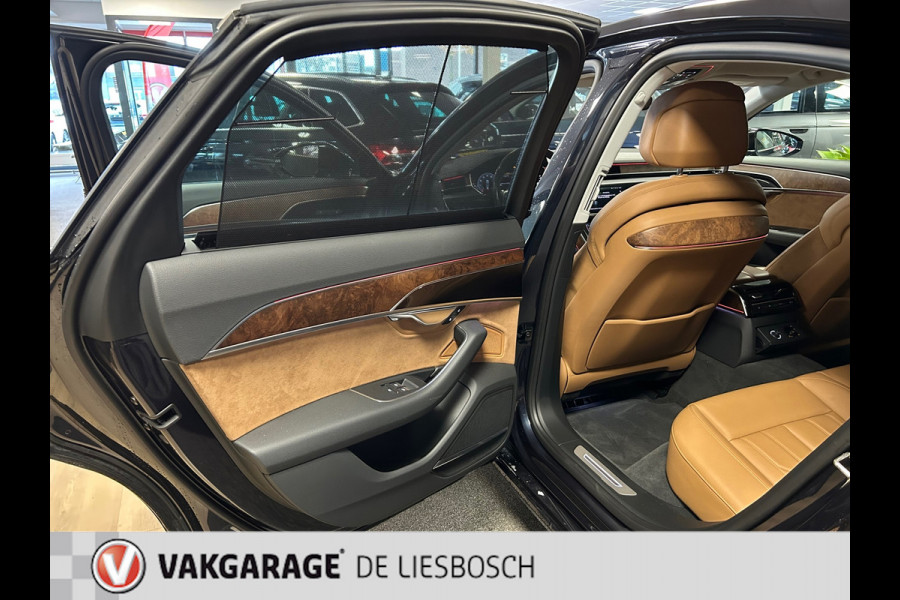 Audi A8 55 TFSI quattro / Leder / Navigatie / 20inch / B&O / stoel verwarming voor + achter.