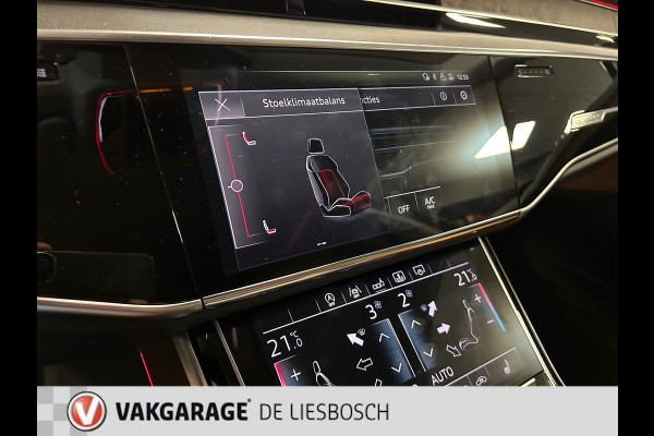 Audi A8 55 TFSI quattro / Leder / Navigatie / 20inch / B&O / stoel verwarming voor + achter.