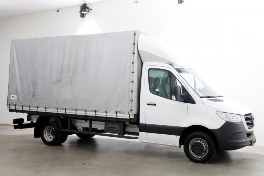 Mercedes-Benz Sprinter 516 CDI 163pk 7G Automaat Open laadbak met huif Trekhaak 3500kg 09-2019