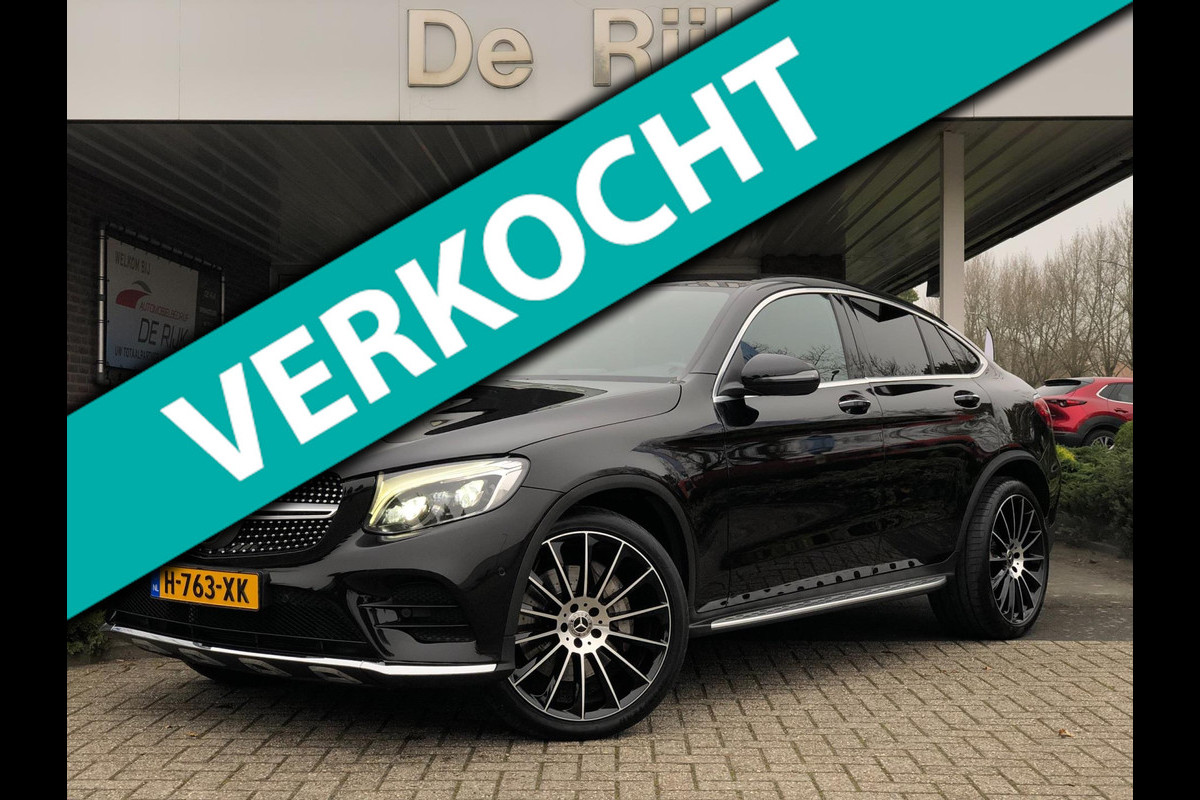 Mercedes-Benz GLC Coupé 250 4MATIC Premium AMG-Line | Leder, Navi, Camera, 21'' AMG LMV, El. A.klep, Climate, Cruise |