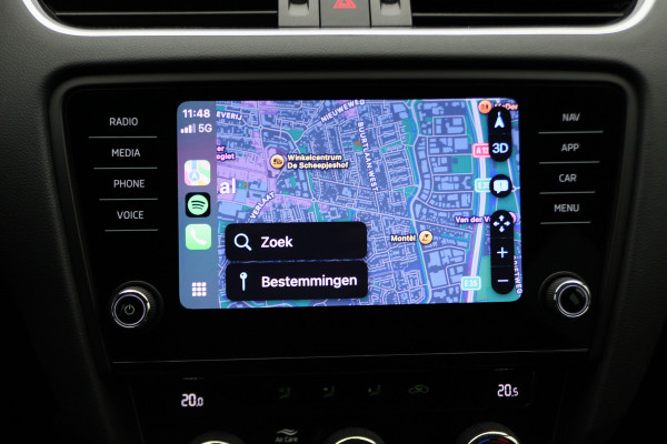 Škoda Octavia Combi 1.0 TSI Greentech Ambition Business Climate, Cruise, Navigatie, Apple CarPlay/Android Auto, PDC, Getint Glas