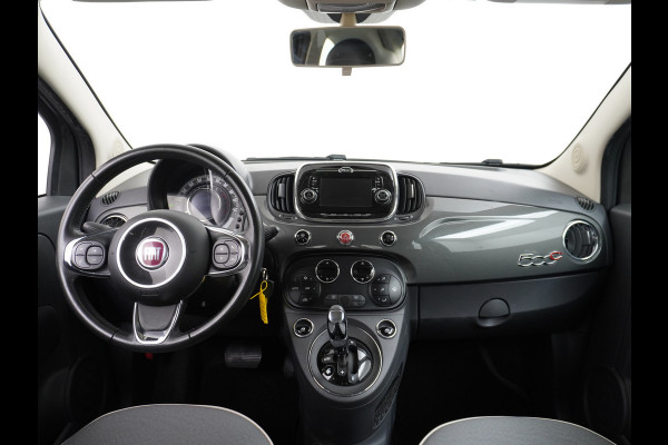 Fiat 500C 1.2 AUT-5 Cabrio Ecc Multimedia Bluetooth Pdc Elec.ramen/spiegels Led Lmv 15" Isofix Achterbank Neerklapbaar ABS ASR EURO6