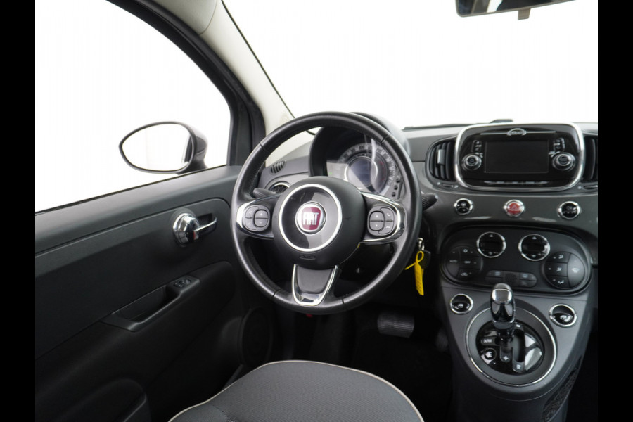 Fiat 500C 1.2 AUT-5 Cabrio Ecc Multimedia Bluetooth Pdc Elec.ramen/spiegels Led Lmv 15" Isofix Achterbank Neerklapbaar ABS ASR EURO6