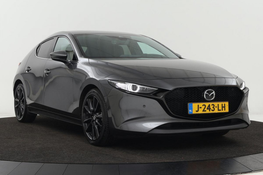 Mazda 3 2.0 e-SkyActiv-X Luxury | Trekhaak | Leder | Bose | Carplay | Adaptive Cruise | Memory | Head-up | Full LED | Stoelverwarming