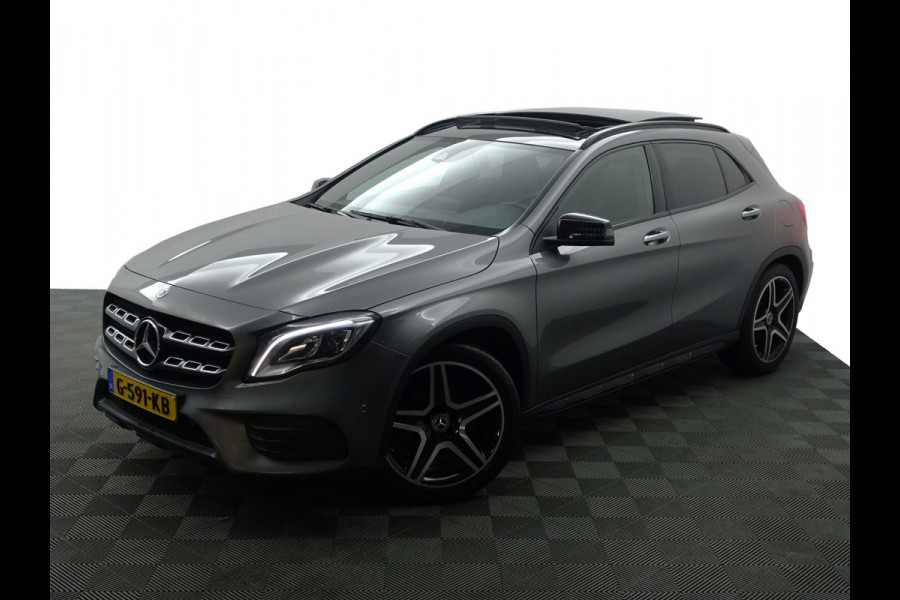 Mercedes-Benz GLA 180 AMG Night Edition Aut- Panodak I Sfeerverl. I Leer I Camera I Stoelverw.