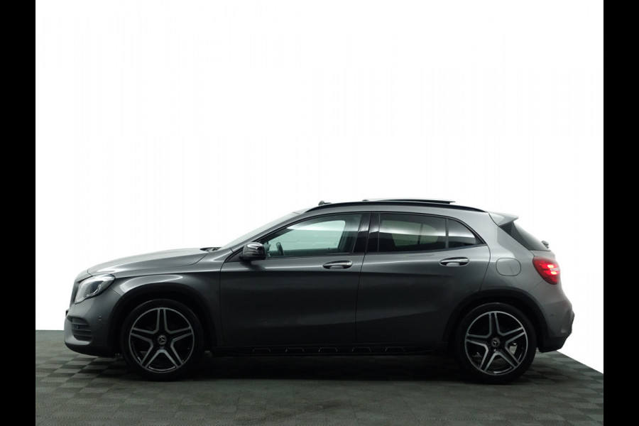 Mercedes-Benz GLA 180 AMG Night Edition Aut- Panodak I Sfeerverl. I Leer I Camera I Stoelverw.