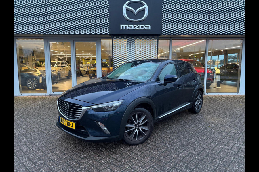 Mazda CX-3 2.0 SkyActiv-G 120 GT-M TREKHAAK | 4-SEIZOENSBANDEN | 100% ONDERHOUDEN | RADAR CRUISECONTROL |