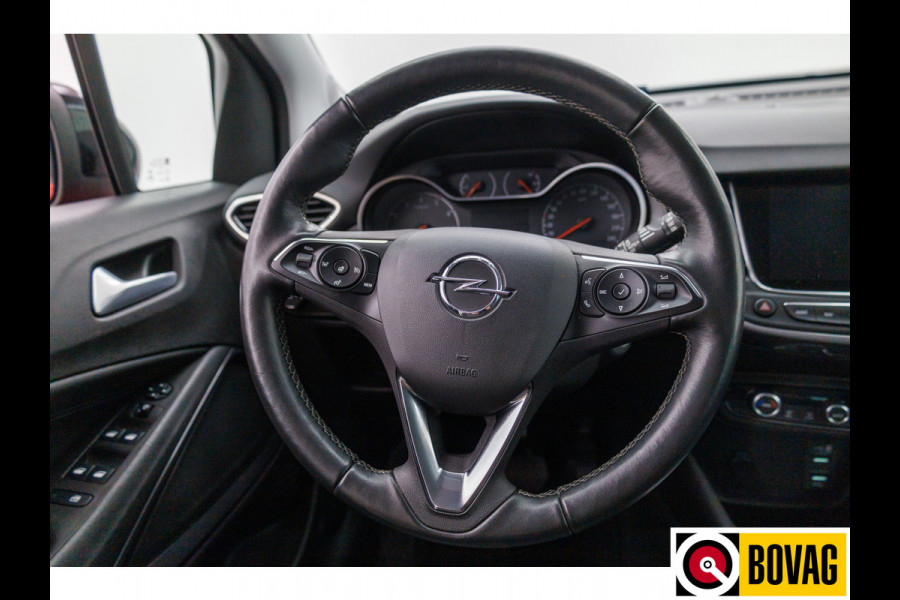 Opel Crossland 1.2 Turbo Elegance Automaat 131 PK AGR stoel, PDC V+A+Camera, Stoel-, Stuur-, en voorruitverwarming, Navigatie