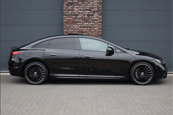 Mercedes-Benz EQE 500 4MATIC AMG Line 91 kWh | Hyperscreen | Achterasbesturing | Airmatic | Distronic+ | Stoelventilatie | Massage | Verwarmd Stuurwiel | Burmester | Digital Light | Panoramadak |