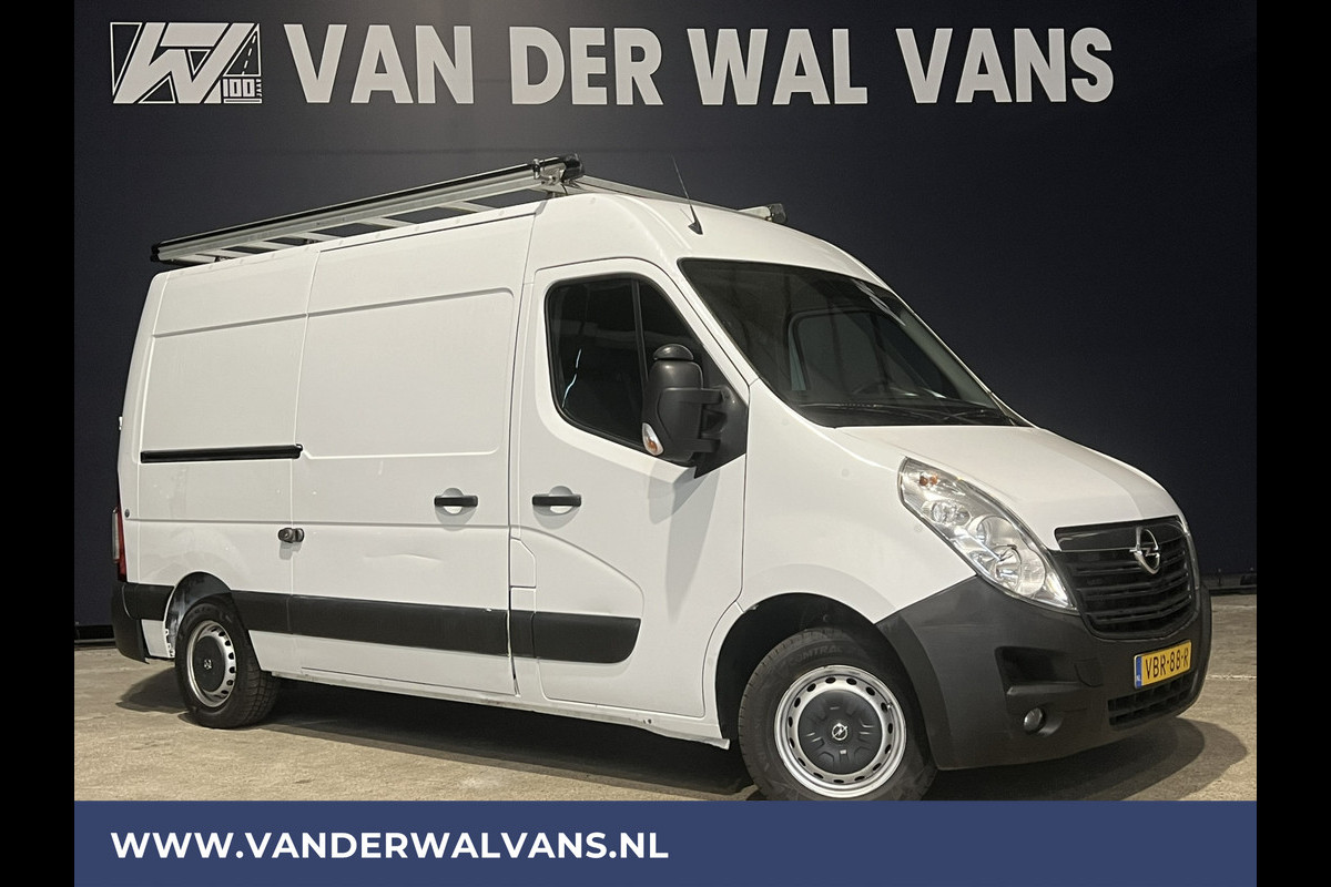 Opel Movano 2.3 CDTI 145PK L2H2 Euro6 Airco | Imperiaal | Trap | Trekhaak 2500kg Camera, Parkeersensoren, Cruisecontrol, Navigatie, Bijrijdersbank, Bluetooth-telefonie