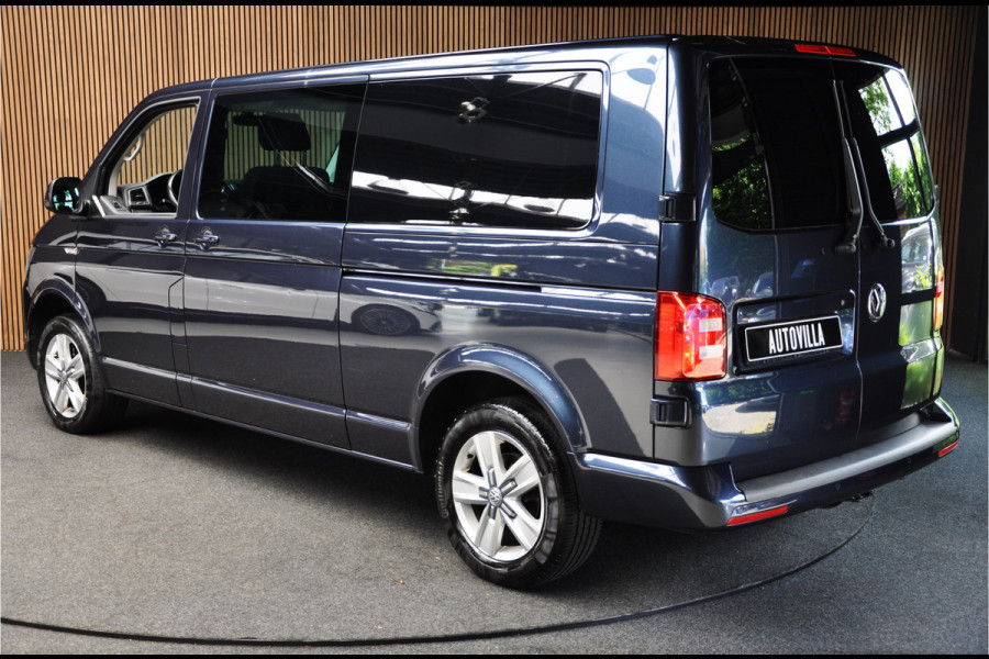 Volkswagen Transporter 2.0 TDI L2H1 DC Highline DSG 5-pers. 1e Eig Org.NL Trekhaak Navi Climate Cruise PDC LM velgen LED Privacy Glass