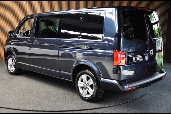 Volkswagen Transporter 2.0 TDI L2H1 DC Highline DSG 5-pers. 1e Eig Org.NL Trekhaak Navi Climate Cruise PDC LM velgen LED Privacy Glass