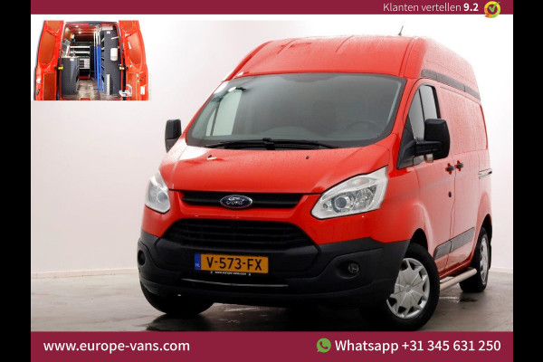 Ford Transit Custom 2.0 TDCI 130pk E6 L1H2 Trend Airco/Inrichting/2x Schuifdeur 04-2017