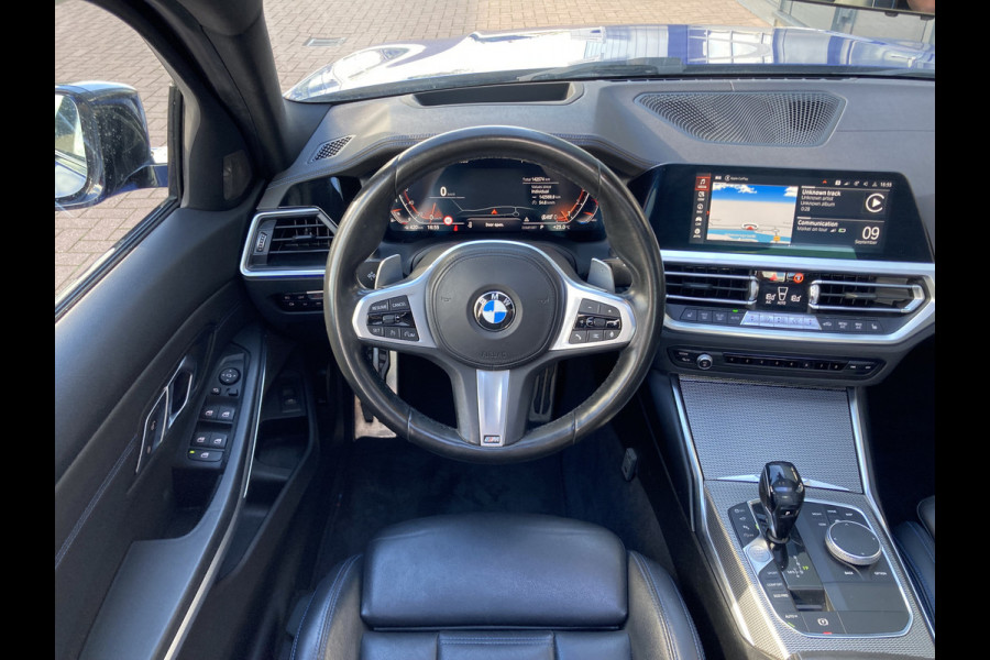 BMW 3-serie 330i M-Sport 260pk Automaat High Exec.Edition SCHUIFDAK/HARMANKARDON/LEDER/360CAMERA/HUD/19INCH