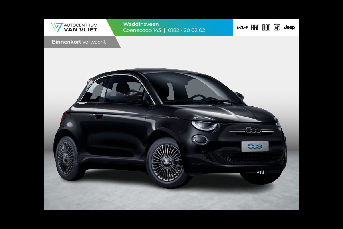 Fiat 500 Urban 42 kWh | Clima | Cruise | Apple Carplay | Camera | Stoelverwarming | 16"