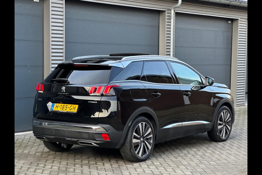 Peugeot 3008 1.6 HYbrid4 300 GT-LINE 22 PK,panoramadak, elect trekhaak, vol opties, 1 e eigenaar, NL auto met nationale auto pas