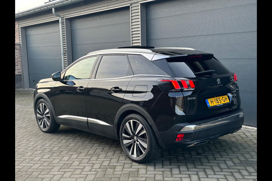 Peugeot 3008 1.6 HYbrid4 300 GT-LINE 22 PK,panoramadak, elect trekhaak, vol opties, 1 e eigenaar, NL auto met nationale auto pas