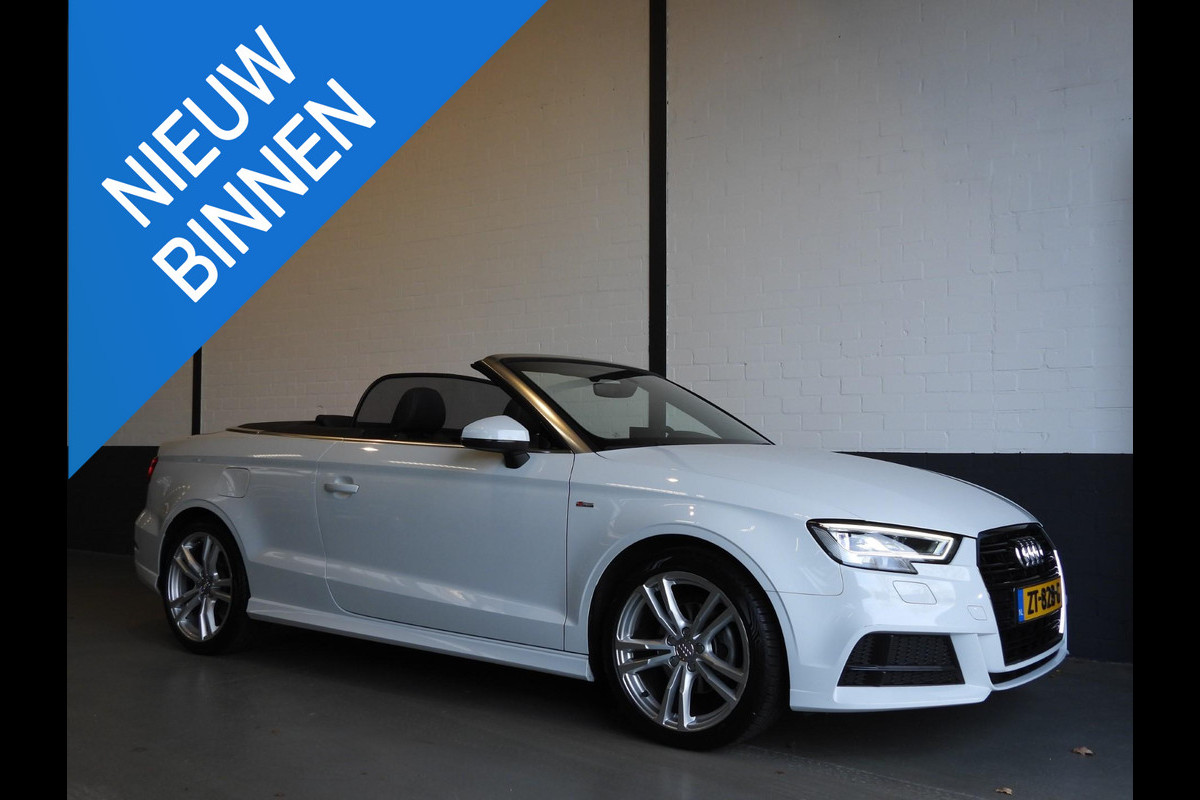 Audi A3 Cabriolet 35 TFSI Aut. Sport 2x S-Line Edition NAVI/HALF-LEER/LED/18"LMV!