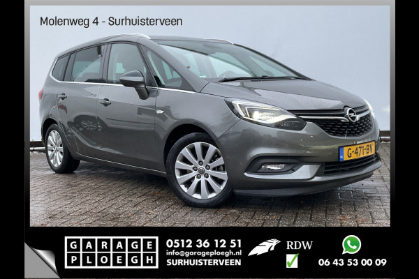 Opel Zafira 7-Pers* 1.6 Turbo Carplay Stoel/stuurverw Navi/Cam Trekhaak 7-persoons Blitz