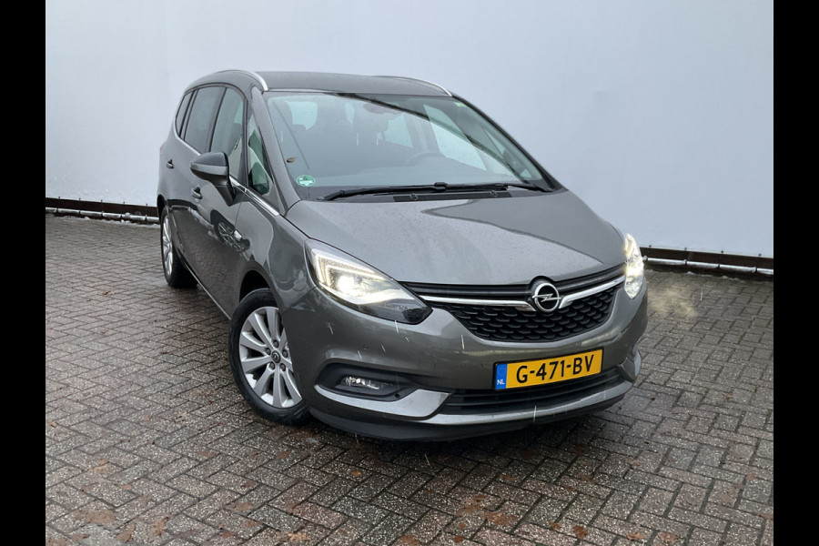 Opel Zafira 7-Pers* 1.6 Turbo Carplay Stoel/stuurverw Navi/Cam Trekhaak 7-persoons Blitz