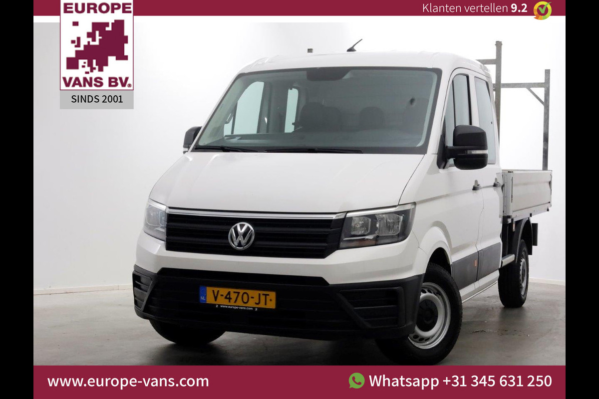 Volkswagen Crafter 35 2.0 TDI 140pk L3 D.C. Open laadbak Trekhaak 3000kg 11-2017