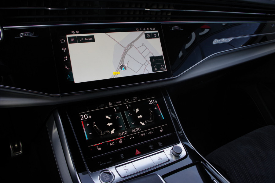 Audi Q8 60 TFSI e 463 PK Quattro Competition Plug-In Hybride, Elek. Trekhaak, Camera, Bang & Olufsen, HUD