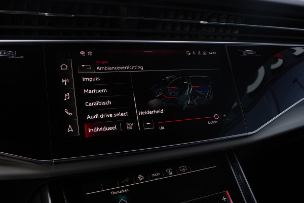 Audi Q8 60 TFSI e 463 PK Quattro Competition Plug-In Hybride, Elek. Trekhaak, Camera, Bang & Olufsen, HUD