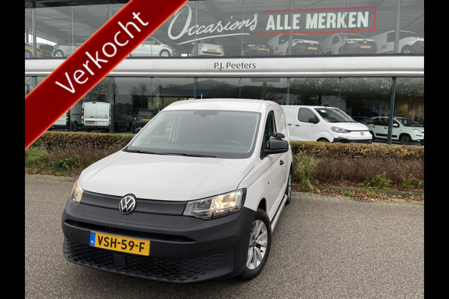 Volkswagen Caddy Cargo 2.0 TDI Comfort met achterklep / Climate control / Cruise control / Park.Sensoren achter / zijschuifdeur rechts / tussenschot volledig