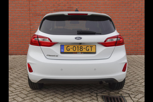 Ford Fiesta 1.0 EcoBoost Titanium Airco ECC Navi Carplay PDC VA+Camera Cruise Control 16" LM Velgen