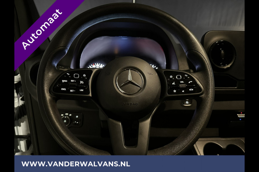 Mercedes-Benz Sprinter 317 CDI 170pk 9G-Tronic Automaat L3H2 Fabrieksgarantie Euro6 Airco | Camera | Cruisecontrol Parkeersensoren, Bijrijdersbank