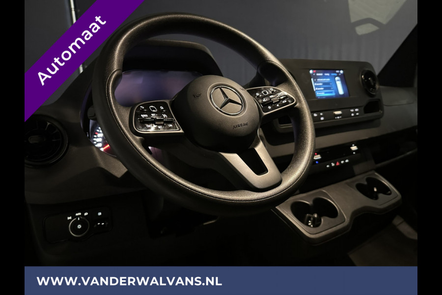 Mercedes-Benz Sprinter 317 CDI 170pk 9G-Tronic Automaat L3H2 Fabrieksgarantie Euro6 Airco | Camera | Cruisecontrol Parkeersensoren, Bijrijdersbank