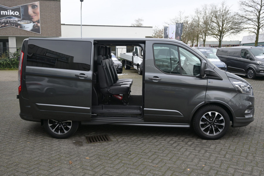 Ford Transit Custom 310S 2.0 TDCI 170 pk L1 Sport DC Xenon, Navigatie met camera, Trekhaak