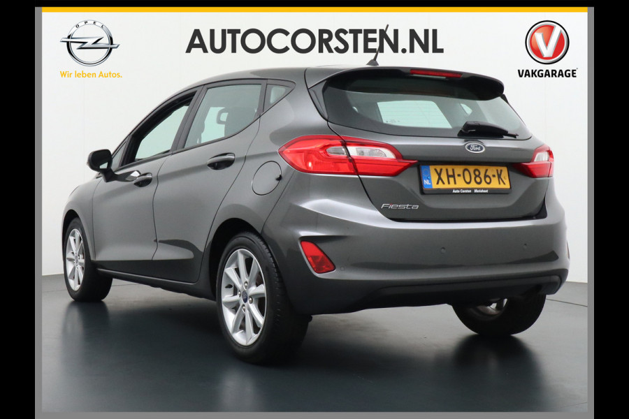 Ford Fiesta 1.1I 85PK 5d Navi Airco Cruise Control Bluetooth Pdc Regen-Lichtsesnsor Lmv 16" 5Drs Trend Isofix Electrische ramen en spiegels Lane-assist TCS ABS ASR BAS