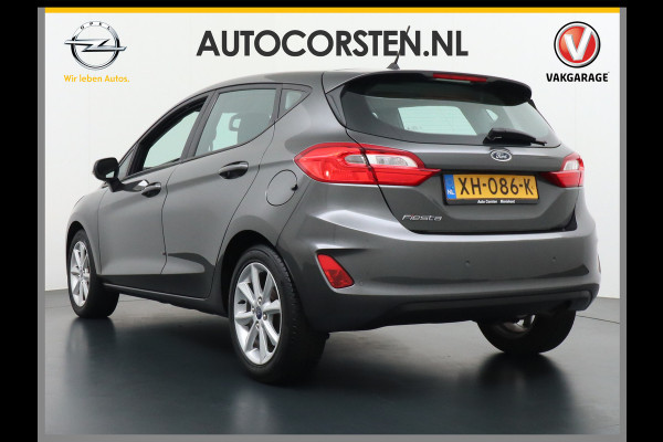 Ford Fiesta 1.1I 85PK 5d Navi Airco Cruise Control Bluetooth Pdc Regen-Lichtsesnsor Lmv 16" 5Drs Trend Isofix Electrische ramen en spiegels Lane-assist TCS ABS ASR BAS