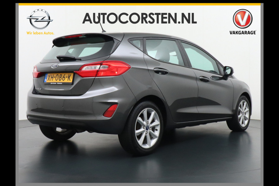 Ford Fiesta 1.1I 85PK 5d Navi Airco Cruise Control Bluetooth Pdc Regen-Lichtsesnsor Lmv 16" 5Drs Trend Isofix Electrische ramen en spiegels Lane-assist TCS ABS ASR BAS