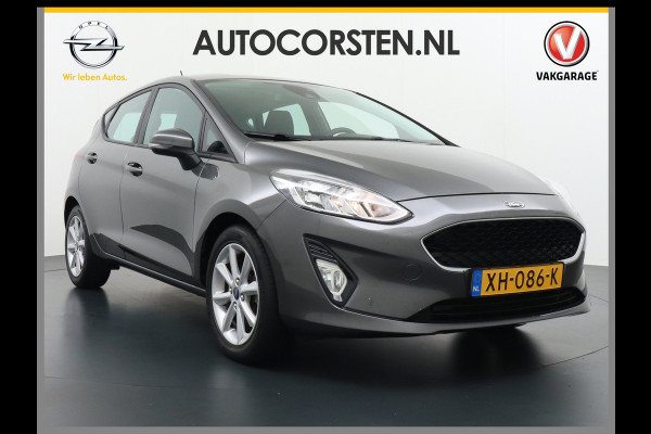 Ford Fiesta 1.1I 85PK 5d Navi Airco Cruise Control Bluetooth Pdc Regen-Lichtsesnsor Lmv 16" 5Drs Trend Isofix Electrische ramen en spiegels Lane-assist TCS ABS ASR BAS