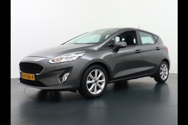 Ford Fiesta 1.1I 85PK 5d Navi Airco Cruise Control Bluetooth Pdc Regen-Lichtsesnsor Lmv 16" 5Drs Trend Isofix Electrische ramen en spiegels Lane-assist TCS ABS ASR BAS