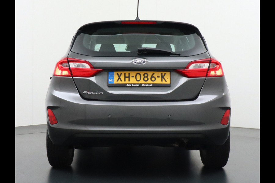 Ford Fiesta 1.1I 85PK 5d Navi Airco Cruise Control Bluetooth Pdc Regen-Lichtsesnsor Lmv 16" 5Drs Trend Isofix Electrische ramen en spiegels Lane-assist TCS ABS ASR BAS