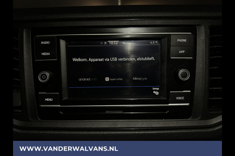 Volkswagen Crafter 2.0 TDI 140pk L3H3 L2H2 Euro6 Airco | Camera | Apple Carplay | Android Auto Parkeersensoren, Bijrijdersbank