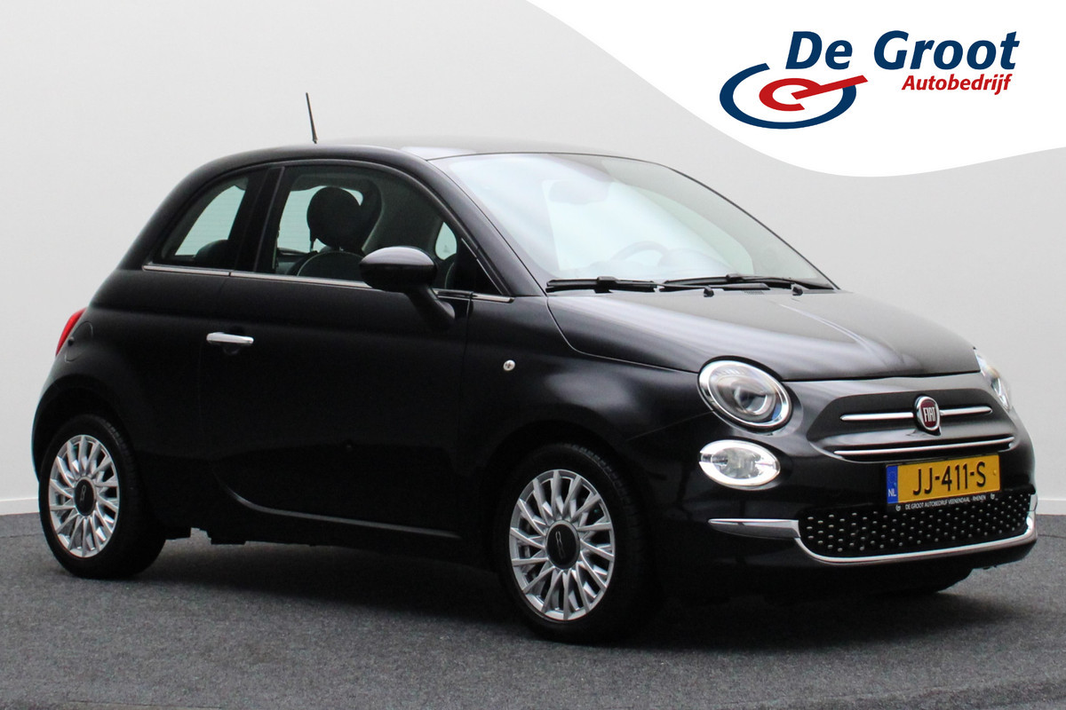 Fiat 500 0.9 TwinAir Turbo Lounge Panoramadak, Climate, DAB, Navigatie, Bluetooth, PDC, 15''