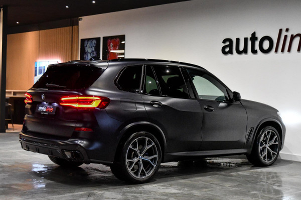 BMW X5 XDrive45e M-Sport. Aero, Luchtv, Pano, 360, HUD, ACC, Keyless, Trekhaak, H/K, Leder, Sfeer, 21'' CarPlay!