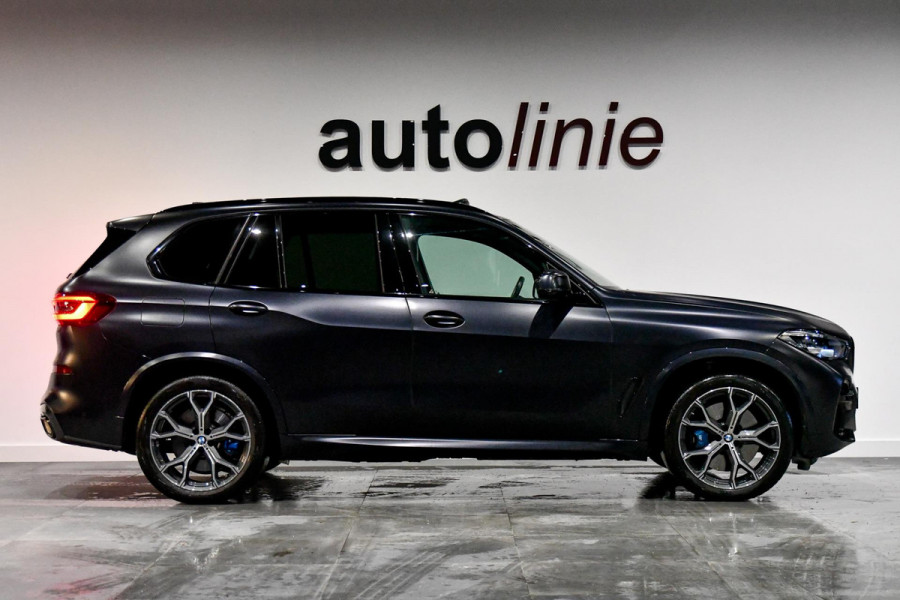 BMW X5 XDrive45e M-Sport. Aero, Luchtv, Pano, 360, HUD, ACC, Keyless, Trekhaak, H/K, Leder, Sfeer, 21'' CarPlay!