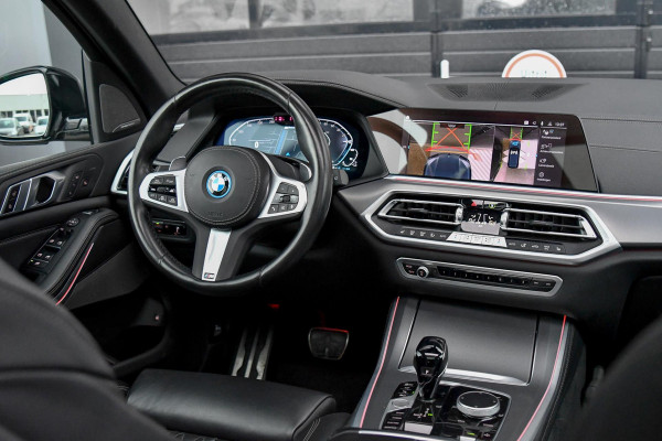 BMW X5 XDrive45e M-Sport. Aero, Luchtv, Pano, 360, HUD, ACC, Keyless, Trekhaak, H/K, Leder, Sfeer, 21'' CarPlay!