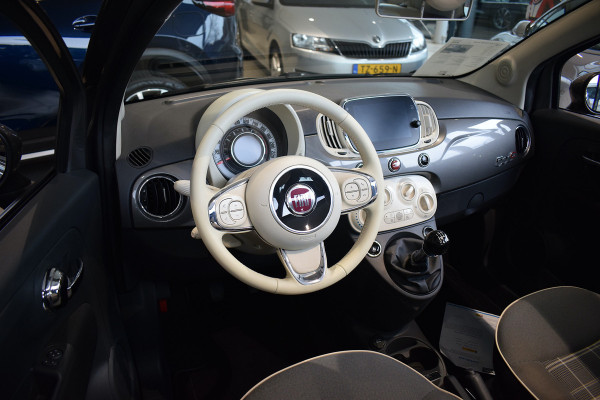 Fiat 500C 0.9 TwinAir Turbo Lounge | Cabrio | Half Leer | Navi | Cruise