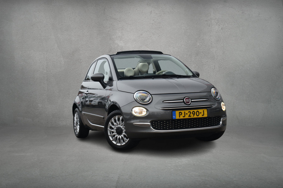 Fiat 500C 0.9 TwinAir Turbo Lounge | Cabrio | Half Leer | Navi | Cruise