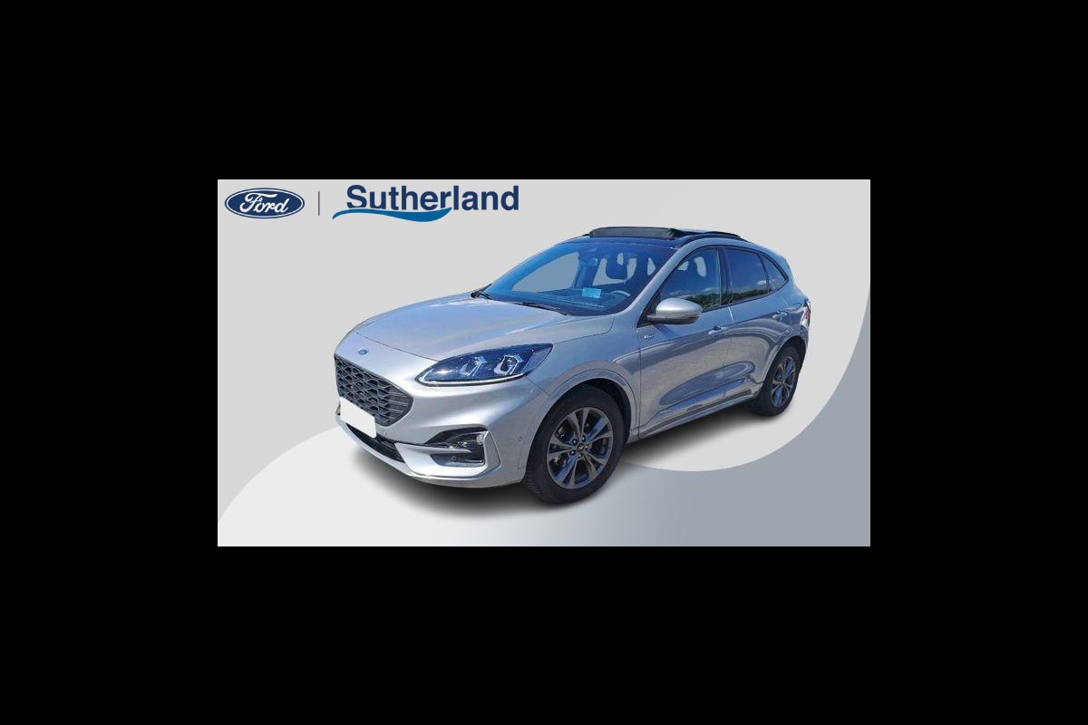 Ford Kuga 2.5 FHEV ST-Line X | Panoramadak | Winter Pack | Adaptive cruise control | Geen stekker nodig! | Head up display | Adaptive LED | All season banden