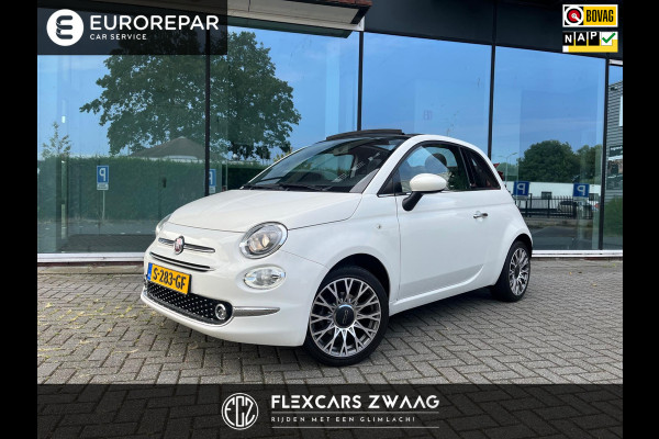 Fiat 500C 1.0 Hybrid Launch Edition - Navi - Parkeerhulp - Climate - Half Leder